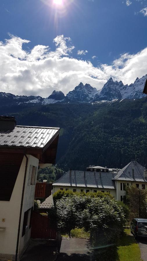 Appartement Typique,Chaleureux Et Pratique Chamonix Exteriör bild