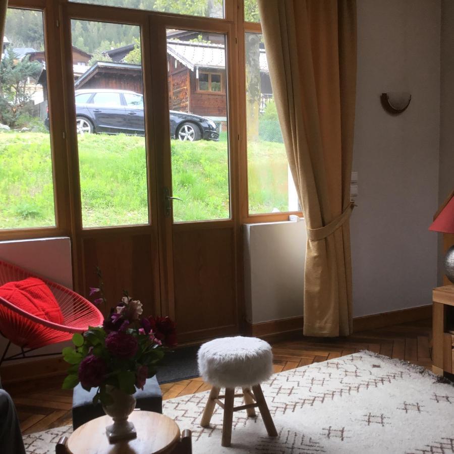 Appartement Typique,Chaleureux Et Pratique Chamonix Exteriör bild
