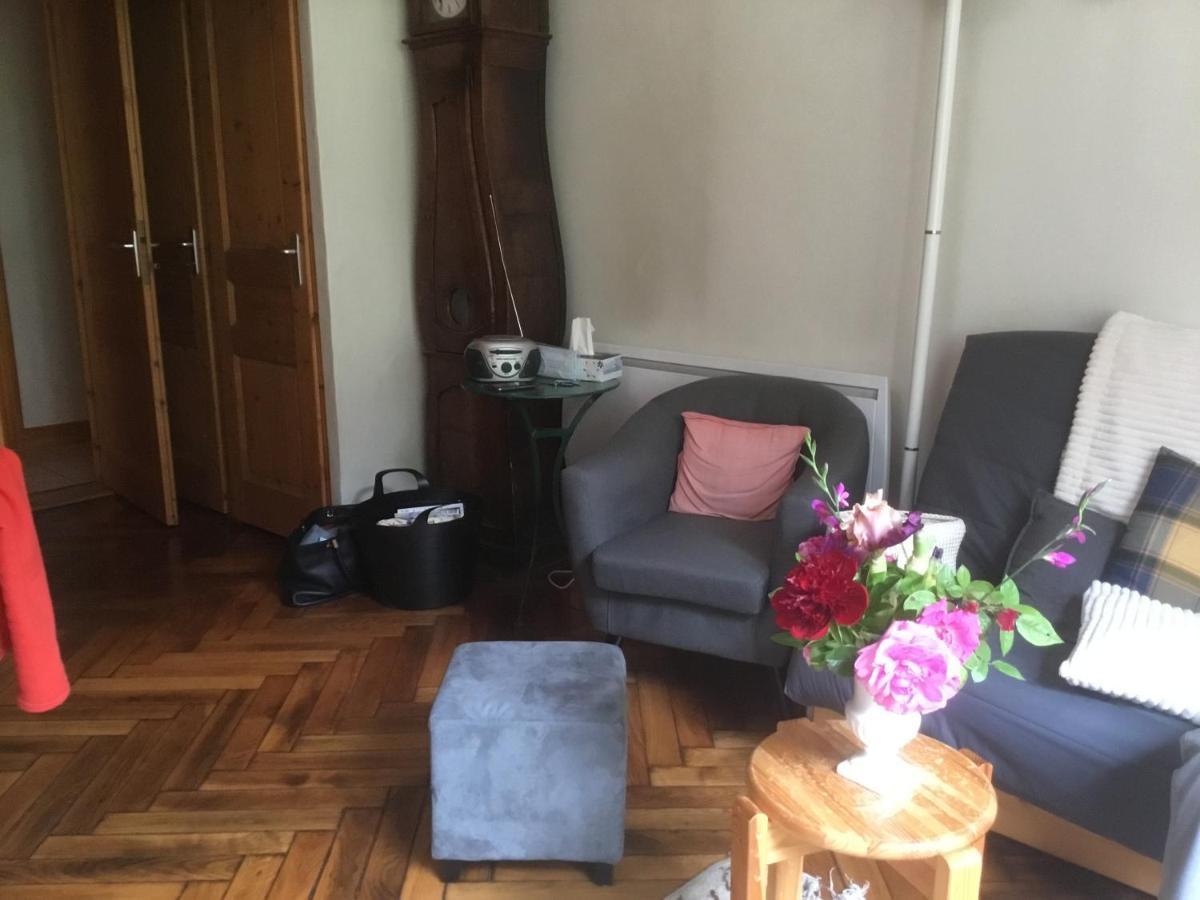 Appartement Typique,Chaleureux Et Pratique Chamonix Exteriör bild